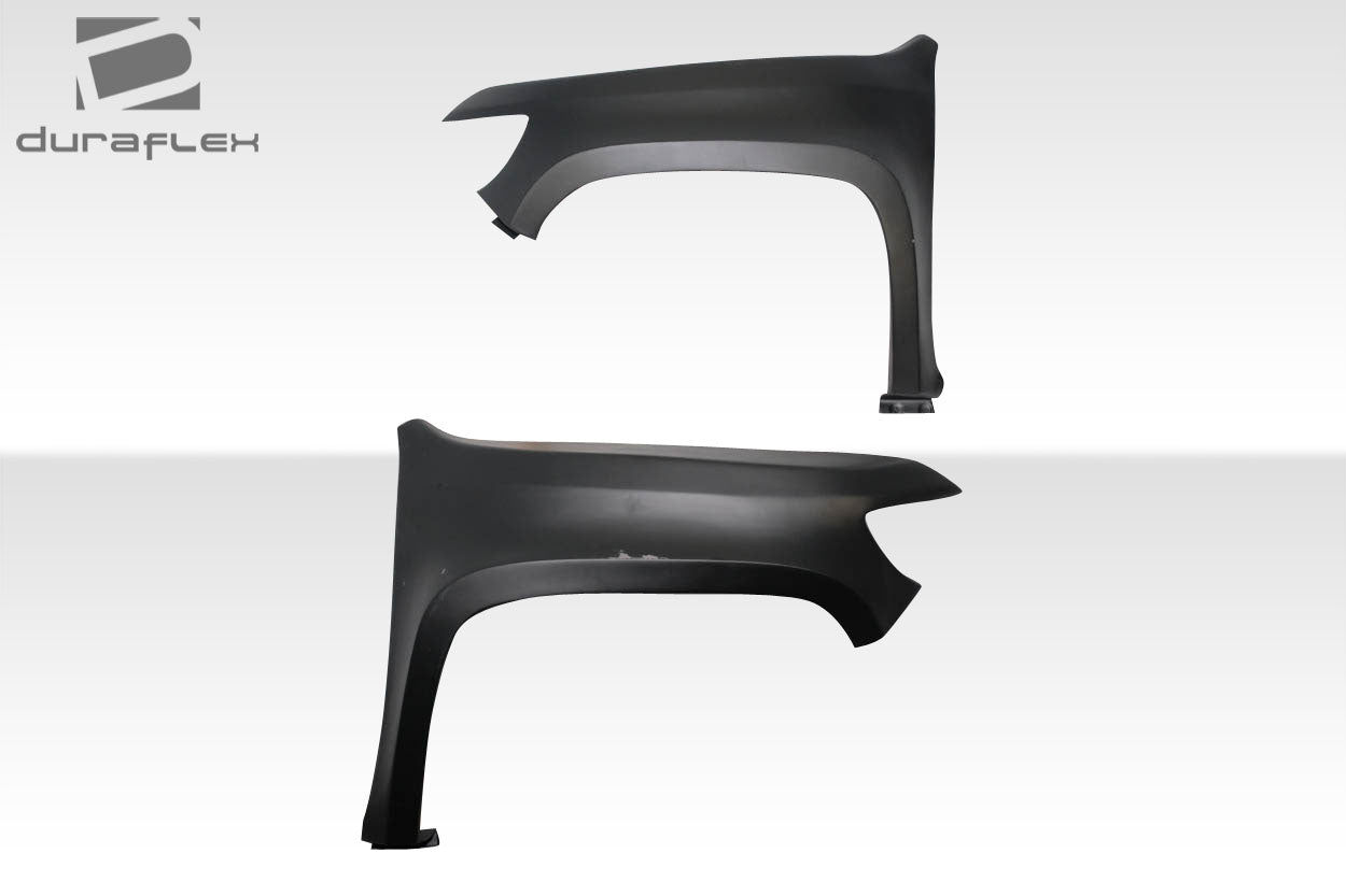 2015-2022 Chevrolet Colorado Duraflex 4" Bulge Front Fenders - 4 Piece